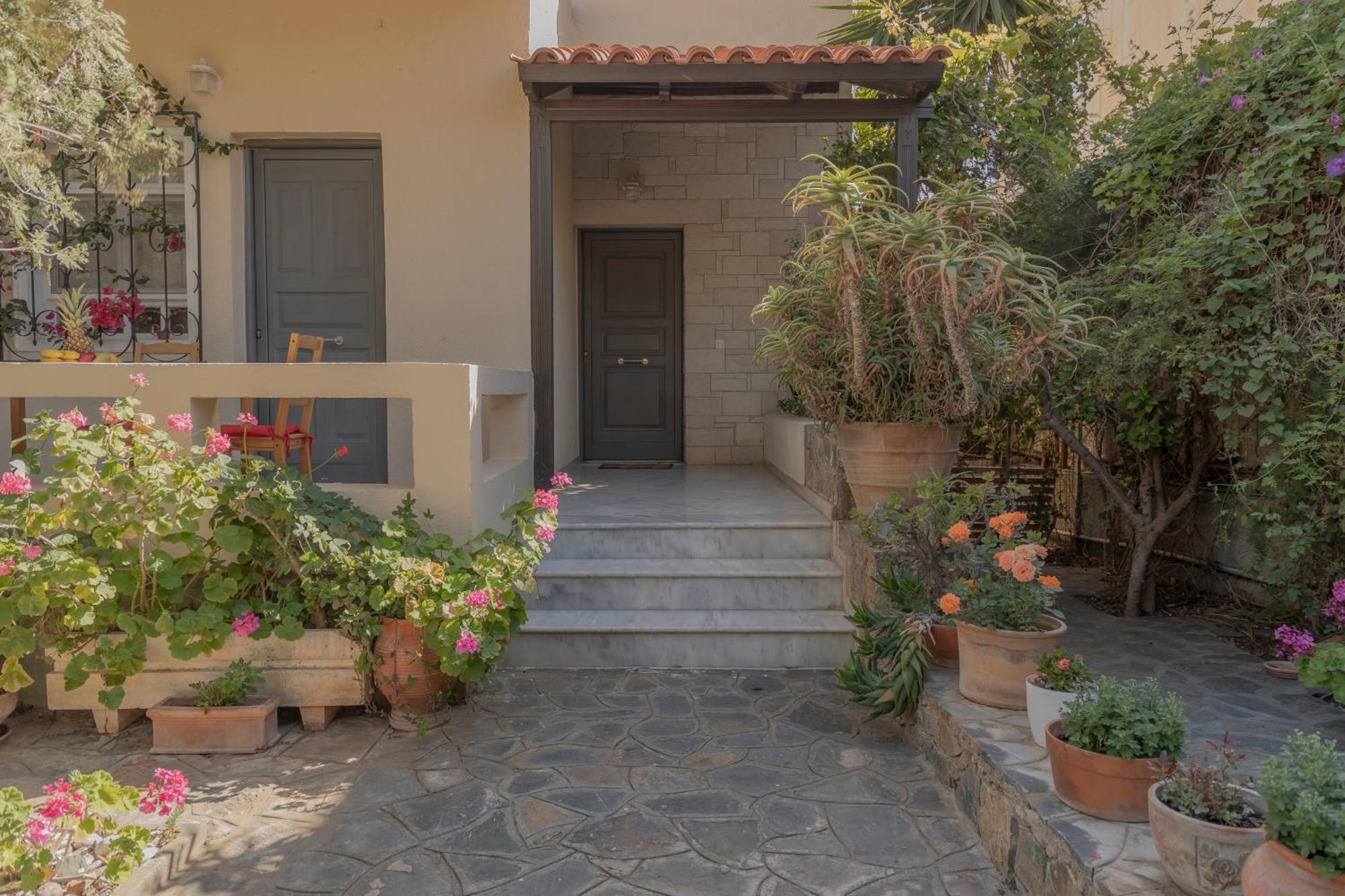 Private Pet Friendly Villa Agios Nikolaos Buitenkant foto